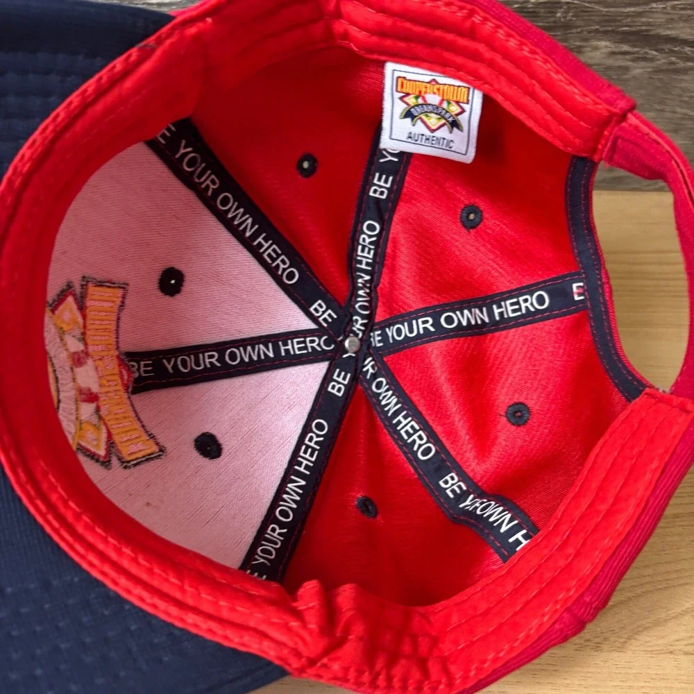 Cooperstown‎ Hat Cap Strap Back Red Logo Baseball Dreams Park Adjustable